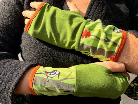 Mitaines en jersey à motifs pic epeiche